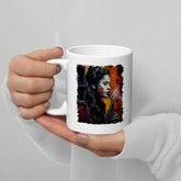 Notes Flow Like Honey White Glossy Mug - Beyond T-shirts